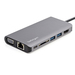 StarTech.com USB-C Multiport Adapter - USB-C Travel Dock met 4K HDMI of 1080p VGA - 3x USB 3.0 Hub, SD, GbE, Audio, 100W PD Pass-Through - Mini Docking Station voor Laptop/Tablet
