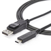 StarTech.com CDP2DP146B video kabel adapter 1,8 m USB Type-C DisplayPort Zwart