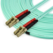 StarTech.com 15m LC/UPC naar LC/UPC OM3 Multimode Glasvezel Netwerkkabel, Full Duplex 50/125µm Zipcord Fiber, 100G Netwerken, LOMMF/VCSEL, <0.3dB Low Insertion Loss, LSZH Fiber Optic Patch Kabel