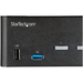StarTech.com 2 Port Dual Monitor KVM HDMI Switch, 4K 60Hz Ultra HD HDR, Desktop Hub 4K HDMI 2.0 KVM Schakelaar met 2x USB 3.0 (5Gbps) & 4x USB 2.0 HID, Audio, Hotkey Switching, TAA