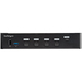 StarTech.com 4 Port Single Monitor KVM HDMI Switch, 4K 60Hz Ultra HD HDR, Desktop Hub 4K HDMI 2.0 KVM Schakelaar met 2x USB 3.0 (5Gbps) & 4x USB 2.0 HID, Audio, Hotkey Switching, TAA