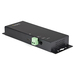 StarTech.com 4-Port USB C Hub 10Gbps - Metalen Industriële USB Type-C Hub - 3xUSB-A & 1xUSB-C - ESD & Overspanningsbeveiliging - USB-C of USB-A Host - Self-Powered Monteerbare USB 3.2 Gen 2 Hub
