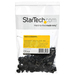 StarTech.com 50 Pack 10-32 Server Rack Kooimoeren en Schroeven met Sluitringen, Rackmount Hardware Kit voor Netwerk/IT Apparatuur, Zelfborgende Moeren & Bouten voor Vierkante Gaten, Zwart, TAA