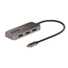 StarTech.com 3-Port USB-C Multi-Monitor Adapter, USB Type-C naar 3x DisplayPort 1.4 MST Hub, Triple 4K 60Hz DP Laptop Display Extender / Splitter, HDR, Extra-Lange Vaste Kabel - Enkel Windows