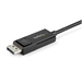 StarTech.com USB-C naar DisplayPort 1.2 kabel bidirectioneel 2 m