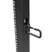 StarTech.com 4-Post 18U Mobiel Open Frame Server Rack, 19" Patchkast met Wielen en 4 Stijlen, Open Serverkast met Verstelbare Diepte voor Computer / AV / Netwerk Apparatuur - Wielen, Stelvoeten of Vloermontage