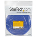 StarTech.com 15m Bulk Rol Klittenband - Op Maat te Knippen Herbruikbare Kabelbinders - Industriële Klitband Tape - Zelfklevende Klittenband Tyrap Strips - Blauw