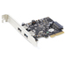 StarTech.com 2-Port USB PCIe Kaart met 10Gbps/poort - USB 3.2 Gen 2 Type-A PCI Express 3.0 x2 Host Controller Kaart - Add-On Adapter Kaart - Full/Low Profile - Windows & Linux