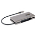 StarTech.com 4-Port USB-C Hub, 1x USB-A & 3x USB-C Ports, USB 3.1 10Gbps, Bus Powered USB Hub, USB Type C Hub met 25cm Wrap-Around Kabel, Compacte USB-C naar USB-A Hub