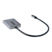 StarTech.com USB-C MST HUB, USB-C naar Dual HDMI 4K 60Hz, USB Type C Multi Monitor Adapter voor Laptop met 30cm kabel, DP 1.4 Multi-Stream Transport Hub, USB-C naar HDMI Splitter voor 2 Schermen