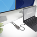 StarTech.com USB-C MST HUB, USB-C naar Dual HDMI 4K 60Hz, USB Type C Multi Monitor Adapter voor Laptop met 30cm kabel, DP 1.4 Multi-Stream Transport Hub, USB-C naar HDMI Splitter voor 2 Schermen