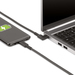 StarTech.com 2m Haakse USB-C Kabel, Rugged, USB 3.2 Gen 1 (5 Gbps), USB C naar C Data transfer Kabel met Rechte Hoek, 4K 60Hz DP Alt Mode, 100W Power Delivery, USB Type-C Kabel
