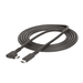 StarTech.com 2m Haakse USB-C Kabel, Rugged, USB 3.2 Gen 1 (5 Gbps), USB C naar C Data transfer Kabel met Rechte Hoek, 4K 60Hz DP Alt Mode, 100W Power Delivery, USB Type-C Kabel