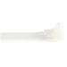 StarTech.com 15 cm Witte Herbruikbare Kabelbinders 7 mm Breed, 35 mm Bundeldiameter, 22 kg Treksterkte Hersluitbare Nylon Snelbinders voor Binnen/Buiten, 94V-2/UL Listed, 100 stuks