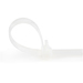 StarTech.com 15 cm Witte Herbruikbare Kabelbinders 7 mm Breed, 35 mm Bundeldiameter, 22 kg Treksterkte Hersluitbare Nylon Snelbinders voor Binnen/Buiten, 94V-2/UL Listed, 100 stuks