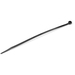 StarTech.com 20 cm Zwarte Kabelbinders 4 mm Breed, 55 mm Bundeldiameter, 22 kg Treksterkte Zelfsluitende Snelbinders uit Nylon met Gebogen Punt, 94V-2/UL Listed, 100 stuks