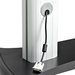 StarTech.com STNDMTVDUO tv-bevestiging 152,4 cm (60") Zwart, Zilver