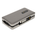 StarTech.com USB-C Multiport Adapter, 4K 60Hz HDMI/VGA, 3-Port USB Hub, 100W Power Delivery Pass-Through, GbE, Travel Docking Station met Charging, Mini Dock, 30cm Wrap-Around Kabel