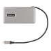 StarTech.com USB-C Multiport Adapter, 4K 60Hz HDMI/VGA, 3-Port USB Hub, 100W Power Delivery Pass-Through, GbE, Travel Docking Station met Charging, Mini Dock, 30cm Wrap-Around Kabel