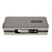 StarTech.com USB-C Multiport Adapter, 4K 60Hz HDMI/VGA, 3-Port USB Hub, 100W Power Delivery Pass-Through, GbE, Travel Docking Station met Charging, Mini Dock, 30cm Wrap-Around Kabel