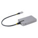 StarTech.com 4-Port USB-C Hub, 5Gbps, Bus Powered, USB C naar 4x USB-A Hub met Optionele Externe Voeding, Compacte Desktop/Laptop USB Hub, 30cm Kabel, USB Type-C Expansion Hub
