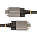 StarTech.com 1m Vergrendelbare USB-C Kabel met Zijschroef, 10Gbps - USB-IF Gecertificeerde USB-C Kabel - USB 3.1/3.2 Gen 2 Type-C Kabel - 100W (5A) Power Delivery, DP Alt Mode - Dual Schroefslot - Charge/Sync