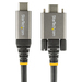 StarTech.com 1m Vergrendelbare USB-C Kabel met Zijschroef, 10Gbps - USB-IF Gecertificeerde USB-C Kabel - USB 3.1/3.2 Gen 2 Type-C Kabel - 100W (5A) Power Delivery, DP Alt Mode - Dual Schroefslot - Charge/Sync