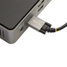 StarTech.com 1m Vergrendelbare USB-C Kabel met Zijschroef, 10Gbps - USB-IF Gecertificeerde USB-C Kabel - USB 3.1/3.2 Gen 2 Type-C Kabel - 100W (5A) Power Delivery, DP Alt Mode - Dual Schroefslot - Charge/Sync