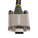 StarTech.com 1m Vergrendelbare USB-C Kabel met Zijschroef, 10Gbps - USB-IF Gecertificeerde USB-C Kabel - USB 3.1/3.2 Gen 2 Type-C Kabel - 100W (5A) Power Delivery, DP Alt Mode - Dual Schroefslot - Charge/Sync