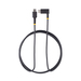 StarTech.com 2m USB-C Oplaadkabel, Haakse USB-C Kabel, 60W PD 3A, Robuuste Fast Charge USB-C Kabel, USB 2.0 Type-C, USB Laadkabel met Aramide Vezel, Zwart