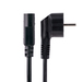 StarTech.com 3m Stroomkabel, 18AWG, EU Schuko naar C13 Voedingskabel, 250V 10A, Zwart, AC Vervangkabel, TV/Monitor Stroomkabel, Schuko CEE 7/7 naar IEC 60320 C13 Voedingskabel, PC Electriciteitssnoer