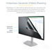 StarTech.com Monitor Privacy Filter voor 19" PC Scherm - Privacy Film voor Computerscherm - Schermbeveiliger met +/- 30° Kijkhoek en Reductie Blauw Licht - 16:9 Widescreen - Mat/Glanzend