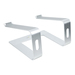 StarTech.com Laptop Standaard Bureau, Aluminum, Zilver, Max 5kg, Ergonomische Laptopstandaard, Draagbare Laptop Verhoger, Notebook Computer Stand voor Macbook Air/Pro, Dell XPS, Lenovo