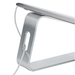 StarTech.com Laptop Standaard Bureau, Aluminum, Zilver, Max 5kg, Ergonomische Laptopstandaard, Draagbare Laptop Verhoger, Notebook Computer Stand voor Macbook Air/Pro, Dell XPS, Lenovo