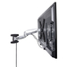 StarTech.com Wandmonteerbare VESA TV arm, Verstelbare Full Motion TV Muurbeugel voor 23"-55" Schermen, Compacte Monitor Arm, 30kg Draagvermogen, Uitschuifbare/Kantelbare/Zwenkbare VESA Wandbeugel