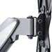 StarTech.com Wandmonteerbare VESA TV arm, Verstelbare Full Motion TV Muurbeugel voor 23"-55" Schermen, Compacte Monitor Arm, 30kg Draagvermogen, Uitschuifbare/Kantelbare/Zwenkbare VESA Wandbeugel