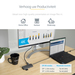 StarTech.com USB C Multiport Adapter, 4K 60Hz HDMI Video, 3 Port 5Gbps USB-A Hub, 100W USB Power Delivery Pass-Through, GbE, SD/MicroSD, 30cm Kabel, Travel Dock, Laptop Docking Station