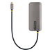 StarTech.com USB C Multiport Adapter, 4K 60Hz HDMI Video, 3 Port 5Gbps USB-A Hub, 100W USB Power Delivery Pass-Through, GbE, SD/MicroSD, 30cm Kabel, Travel Dock, Laptop Docking Station