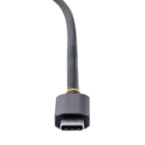 StarTech.com USB-C Display Adapter, USB C naar HDMI DVI VGA Adapter, 4K 60Hz, Aluminium, Video Display Adapter, Thunderbolt 3 / 4 Compatibel, USB Type C Travel Adapter
