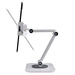 StarTech.com Verstelbare Tablet Houder voor Bureau, Wandmonteerbaar, Draagvermogen 1kg, Ergonomische Tablet Steun, Universele Tablet Standaard, Zwenken/Draaien/Roteren