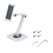 StarTech.com Verstelbare Tablet Houder voor Bureau, Wandmonteerbaar, Draagvermogen 1kg, Ergonomische Tablet Steun, Universele Tablet Standaard, Zwenken/Draaien/Roteren