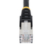 StarTech.com 10m CAT6a Ethernet Kabel, Zwart, Low Smoke Zero Halogen (LSZH), 10GbE 500MHz 100W PoE++ Snagless RJ-45 S/FTP Netwerk Patch Kabel met Trekontlasting, Fluke Tested/ETL