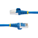 StarTech.com 3m CAT6a Ethernet Kabel, Blauw, Low Smoke Zero Halogen (LSZH), 10GbE 500MHz 100W PoE++ Snagless RJ-45 S/FTP Netwerk Patch Kabel met Trekontlasting, Fluke Tested/ETL