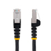 StarTech.com 5m CAT6a Ethernet Kabel, Zwart, Low Smoke Zero Halogen (LSZH), 10GbE 500MHz 100W PoE++ Snagless RJ-45 S/FTP Netwerk Patch Kabel met Trekontlasting, Fluke Tested/ETL