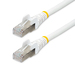 StarTech.com 3m CAT6a Ethernet Kabel, Wit, Low Smoke Zero Halogen (LSZH), 10GbE 500MHz 100W PoE++ Snagless RJ-45 S/FTP Netwerk Patch Kabel met Trekontlasting, Fluke Tested/ETL