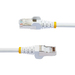 StarTech.com 7.5m CAT6a Ethernet Kabel, Wit, Low Smoke Zero Halogen (LSZH), 10GbE 500MHz 100W PoE++ Snagless RJ-45 S/FTP Netwerk Patch Kabel met Trekontlasting, Fluke Tested/ETL