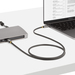 StarTech.com 1m USB4 Kabel, USB-IF Gecertificeerde USB-C Kabel, 40 Gbps, USB Type-C Data Transfer Kabel, 100W Power Delivery, 8K 60Hz, Compatibel met Thunderbolt 4/3/USB 3.2