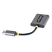 StarTech.com USB-C Headphone Splitter, USB Type C Dual Headset Adapter met Mic Input, USB C naar 3.5mm Audio Adapter/Earphone Dongle, USB C naar Audio Jack/Aux Output, 24-bit DAC