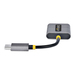 StarTech.com USB-C Headphone Splitter, USB Type C Dual Headset Adapter met Mic Input, USB C naar 3.5mm Audio Adapter/Earphone Dongle, USB C naar Audio Jack/Aux Output, 24-bit DAC