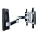 StarTech.com Draaibare TV Beugel voor 26" tot 65" (45kg) Flat of Curved TVs, VESA TV Muursteun, Inklapbaar/Kantelbaar, Low Profile TV Muurbeugel, Zwenkbare Premium TV Arm